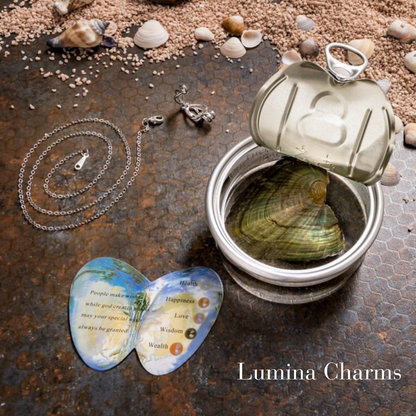 Lumina Charms - Valódi igazgyöngy nyaklánc - Szerelmünk Gyöngye