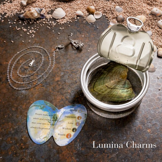 Lumina Charms - Valódi igazgyöngy nyaklánc - Szerelmünk Gyöngye